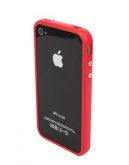 Bumper vermelho para iPhone 4/4S