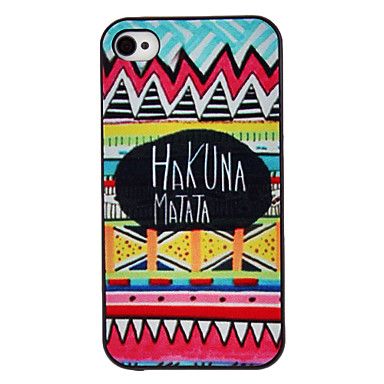 Capinha para iPhone 4/ 4S - Hakuna Matata